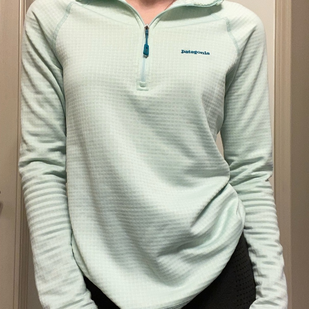 PATAGONIA MINT HALF ZIP
